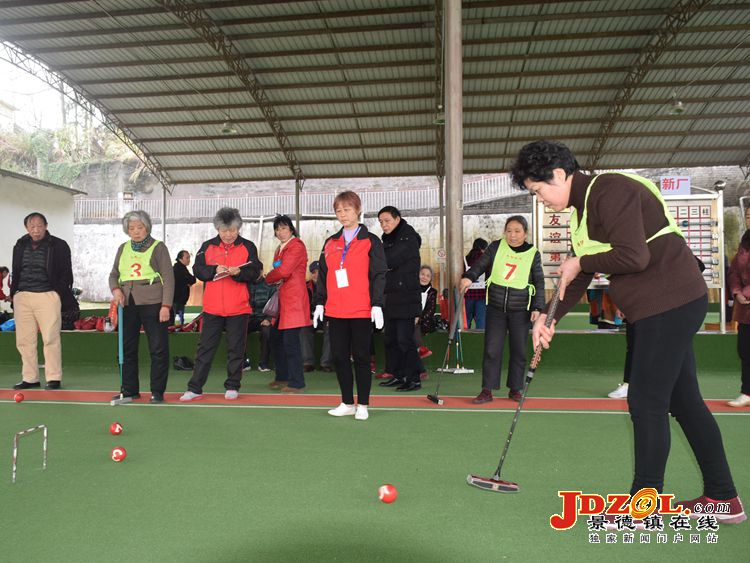 景德镇市举行2019年“三八”妇女门球赛