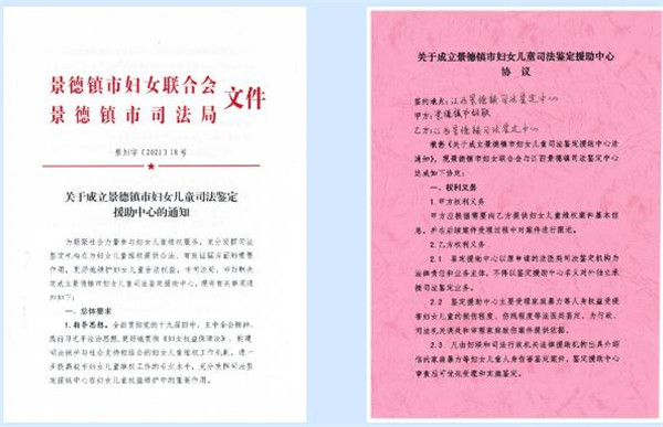 景德镇市妇女儿童司法鉴定援助中心正式成立