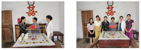 组织的关怀很暖心！市妇联开展“七一”慰问