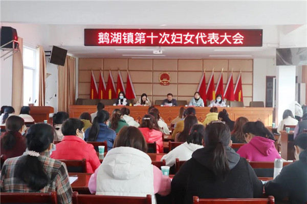 换届展新颜，巾帼绽芳华！浮梁县鹅湖镇妇女第十次代表大会顺利召开