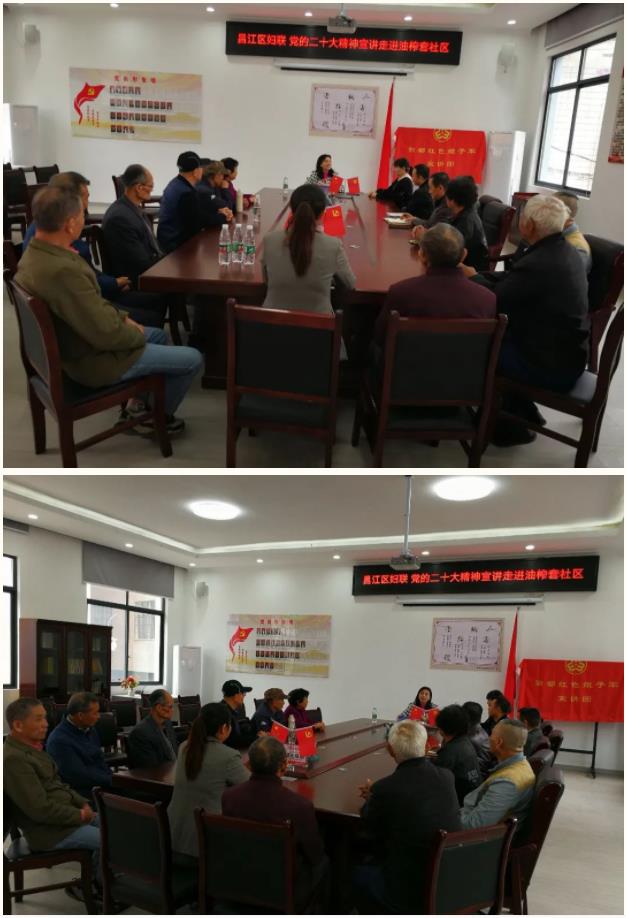 携手奋进新征程，昌江区妇联走进油榨套社区