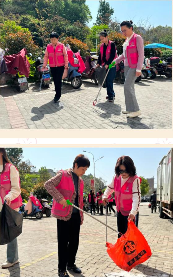 市妇联开展城乡环境卫生集中整治活动