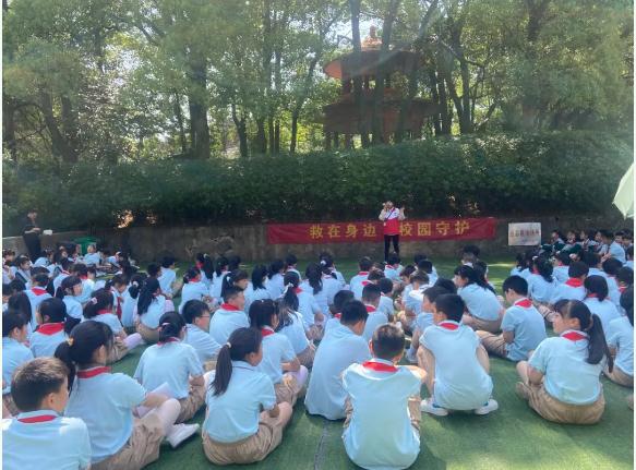 昌江区妇联开展校园防溺水安全教育宣传活动