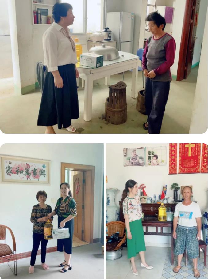 浮梁县妇联开展节前走访慰问结对帮扶脱贫户