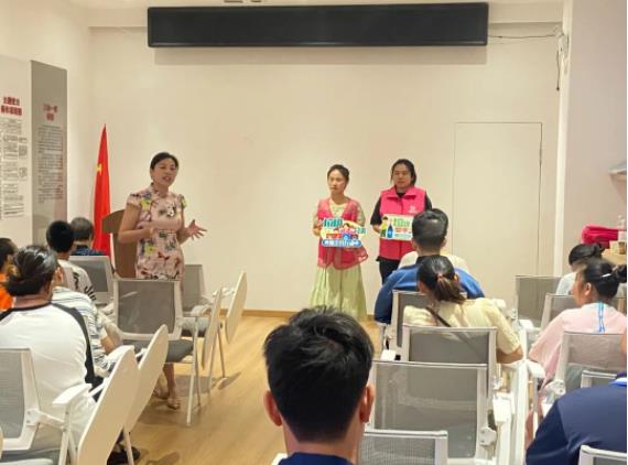 昌江区妇联开展倡树新时代美德健康生活方式