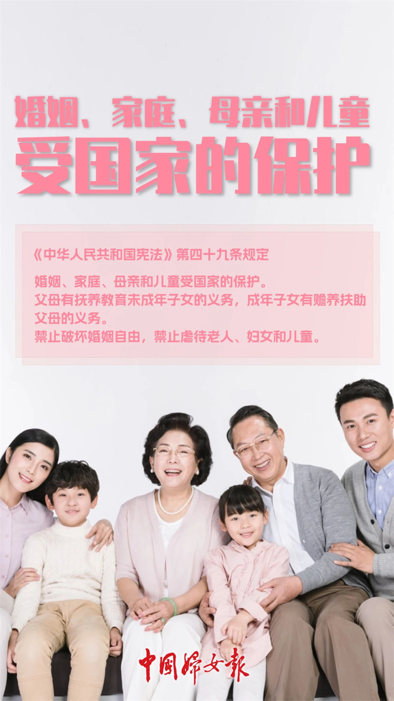 收藏！关于妇女权利，我国宪法这样规定→