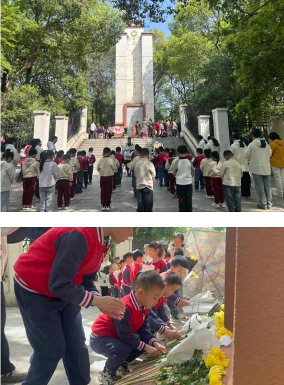 “浓情清明 清润童心”景德镇市妇女儿童活动中心开展清明祭扫活动