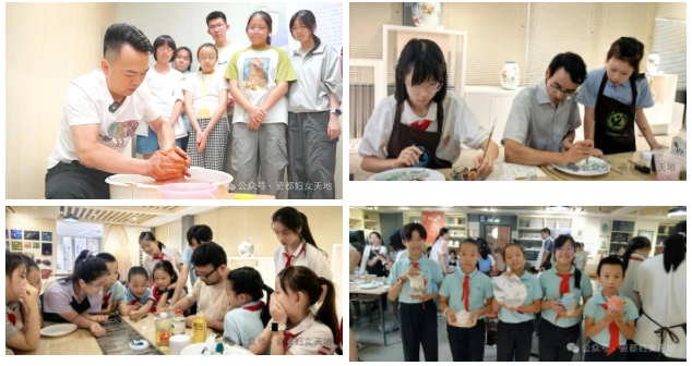 景德镇市妇女儿童活动中心携非遗大师赴沪开展陶艺传承活动